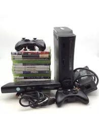 New ListingMicrosoft Xbox 360 Console And Accessories Lot - FIFA Soccer 11, Halo 4 & More