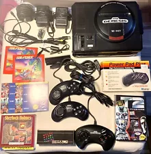 sega cd model 1 genesis Tested Working With Games Controllers Great Condition