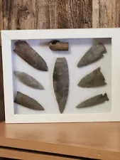 Authentic Arrowheads Native American Artifacts (Read Description) Lot Group...