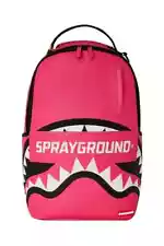 Sprayground Core Pink Smash Logo Nebula DLXSV Backpack Brand New with Tags.