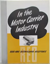 1948 1949 REO Truck Models 19 20 21 25 In The Motor Carrier Industry