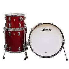 Ludwig Classic Maple 3-Piece Fab Kit - Red Sparkle