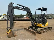 2018 John Deere 35G Hydraulic Mini Excavator Trackhoe Aux Hyd Thumb bidadoo