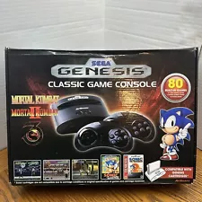 New ListingAtGames Sega Genesis Classic Mini Console 80 Built-In Games Wireless Controllers