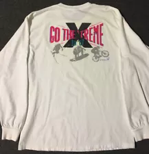 Vtg Qwest Go The Extreme Sales Rep Shirt L Telecom Phone Sport Grunge Apple 90s