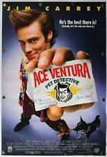 Ace Ventura Pet Detective 1994 Single Sided Original Movie Poster 27" x 40"