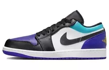 Air Jordan 1 Low Aqua - 553558-154 Men's Shoes