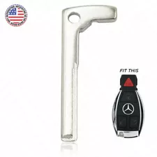 New Replacement Smart Remote Car Fob Uncut Key Blade Insert for Mercedes Benz