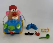 Vintage Mr Potato Head Car & Mr Potato Head Hasbro Bradley 1985 RARE