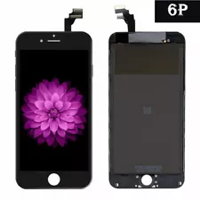 For iPhone 6 Plus Black LCD Display Assembly Digitizer Touch Screen Replacement