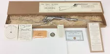 FIRST MODEL 1 DAISY 1889 WIRESTOCK BB GUN REPLICA FROM 2009- NICKEL PLATED - NEW