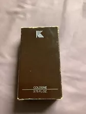 VINTAGE MARY KAY COSMETICS MR. K COLOGNE 3.75 OZ ORIGINAL BOX