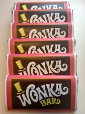 real wonka bars for sale