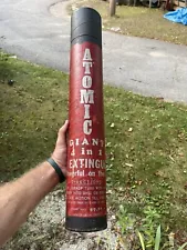 Rare Antique Atomic Giant 4 In 1 Dry Fire Extinguisher EMPTY