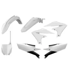 Polisport Plastics Kit White 90767 for Yamaha YZ450F/YZ250F 4-Stroke (For: 2020 Yamaha YZ450F)