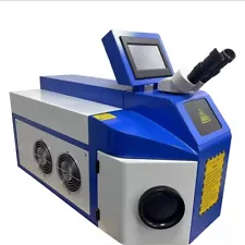 200W Spot Laser Welder Welding Machine for Metal Gold Silver Jewelry Repair USED