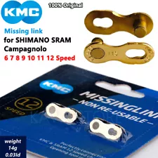 2Pairs KMC Missing Link 6 7 8 9 10 11 12 Speed For Shimano SRAM Quick Link Chain