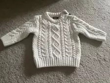 Baby boy knitted jumper size 9-12 months Next