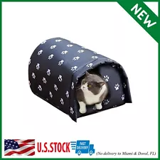 Cat House for Two Outdoor Cats in Winter Outdoor Cat Houses For Feral Cats Tent