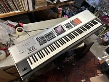 Roland FANTOM-X8 Synthesizer, Weighted 88-key Electronic Keyboard / Excellent