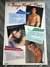 Hot Guy Vintage Poster THE BOYS NEXT DOOR 1997 Beefcake Hunk Gay Interest