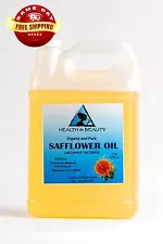 SAFFLOWER OIL ORGANIC by H&B Oils Center HIGH OLEIC COLD PRESSED 100% PURE 7 LB