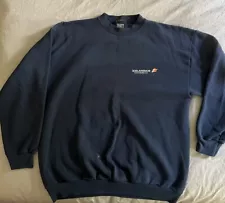 Vtg Y2K Iceland Air XL Sweatshirt -The Coolest Airline Crossing The Atlantic