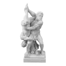 Hercules And Diomedes 8th Labour Mythology Greek Roman Statue Sculpture 39cm