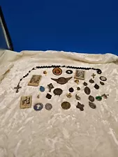 Mixed lot of religious items (33) Most Are Very Old