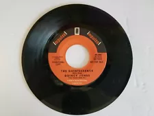 QUINCY JONES The Quntessence & For Lena And Lennie 45rpm Not for sale Promo