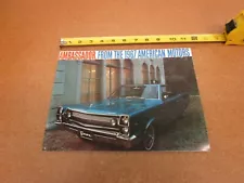 1967 AMC Ambassador sales brochure 20 pg ORIGINAL