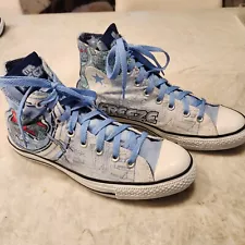 Converse All Star DC Comics Batman MR. FREEZE Unisex Men's Size 9 Sneakers