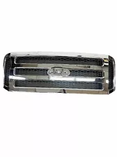 ⭐️ 2005 2006 2007 Ford F-250 F-350 Super Duty Front Bumper Grille Chrome