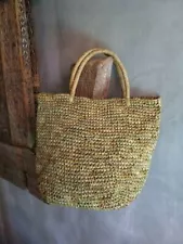 Rattan Summer Tote Bag Hand Made in Bali SALE