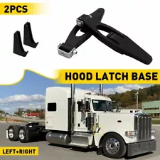 FOR Kenworth W900 Peterbilt 377 378 379 Hood Latch Kit 1 Pair OEM # L56-0001 EAW (For: Kenworth W900)