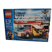 Retired Lego City FIRE TRUCK 60002 Building Kit 208pcs