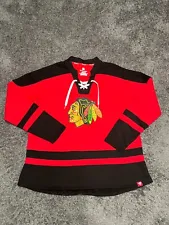 Chicago Blackhawks Jersey Womens 3XL Red 88 Patrick Kane Lace up Hockey Fanatics