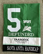 DEFUNDED GRADE 1 SANTA ANITA HANDICAP SADDLE CLOTH