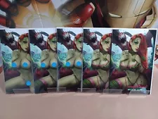 Skyline #2 Poison Ivy Sydney Augusto Green Skin Limited Mature Set Of 5 Full N