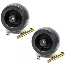 2PK Deck Wheels & Bolts for Craftsman Riding Lawn Mower 133957 193406