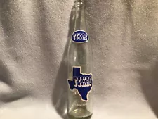 Texas 16 oz soda bottle