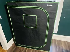 48"x24"x60" Hydroponic Grow Tent Window Floor Tray for Indoor Plant Growing