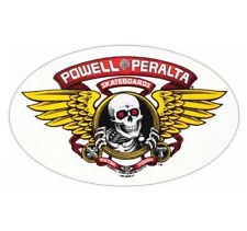 Powell Peralta Winged Ripper Skateboard Sticker 6.5in si