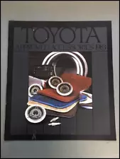 1983 Toyota Car Dealer Accessories Brochure Catalog Celica Corolla Truck Supra