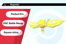 Ultra Shiny Regieleki Battle Ready 6 IV for Pokemon Sword and Shield