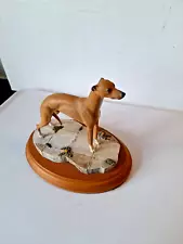 NATURECRAFT. BEST OF BREED WHIPPET DOG FIGURINE 1997.