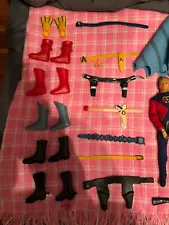 1967 Ideal Captain Action Action Boy 9” Figure & RARE Accessories !!Must have!!