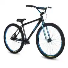 Throne The Goon 29" BMX Single Speed Bicycle Bike Black Sapphire NEW