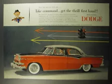 1955 Dodge Custom Royal Lancer Ad - Just one way to find out.. take command