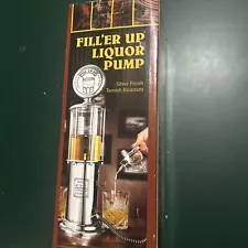 High Octane Fill'Er Up Liquor Gas Pump Liquid Dispenser (NIB)